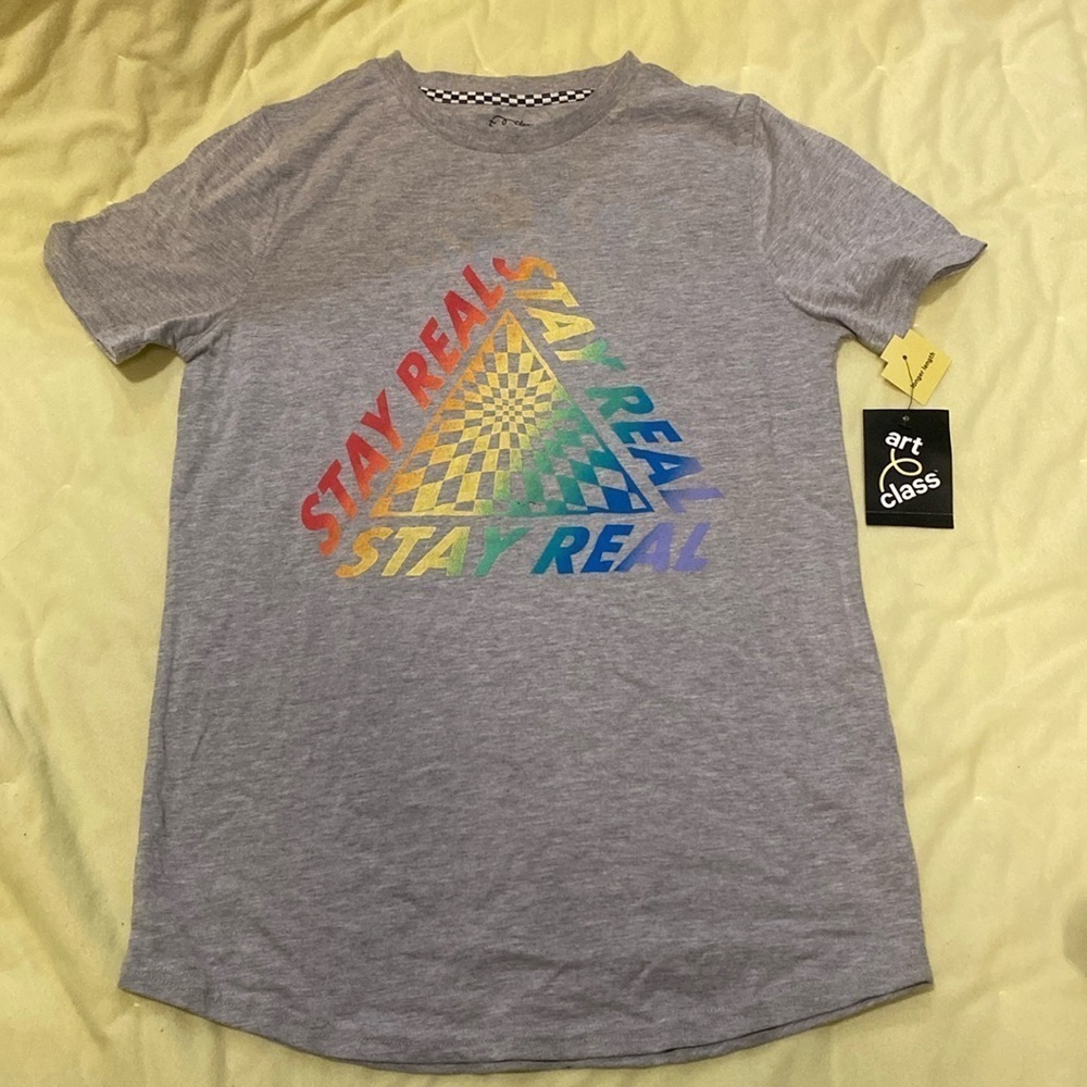 Boy’s Art Class Size Large Graphic T-Shirt Summer Casual Activewear